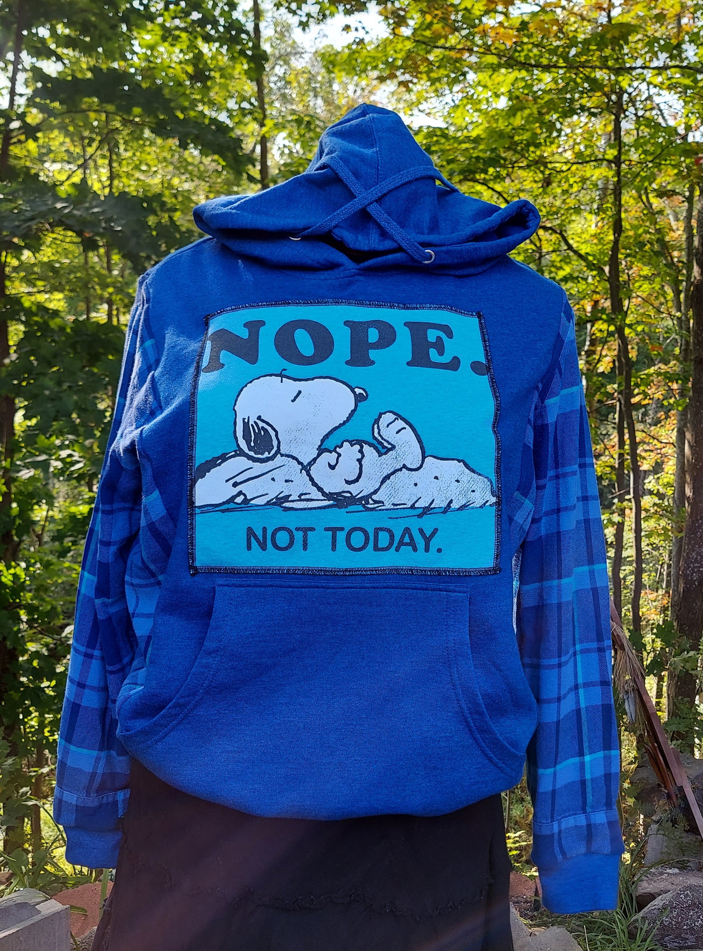 Hoodie flannel