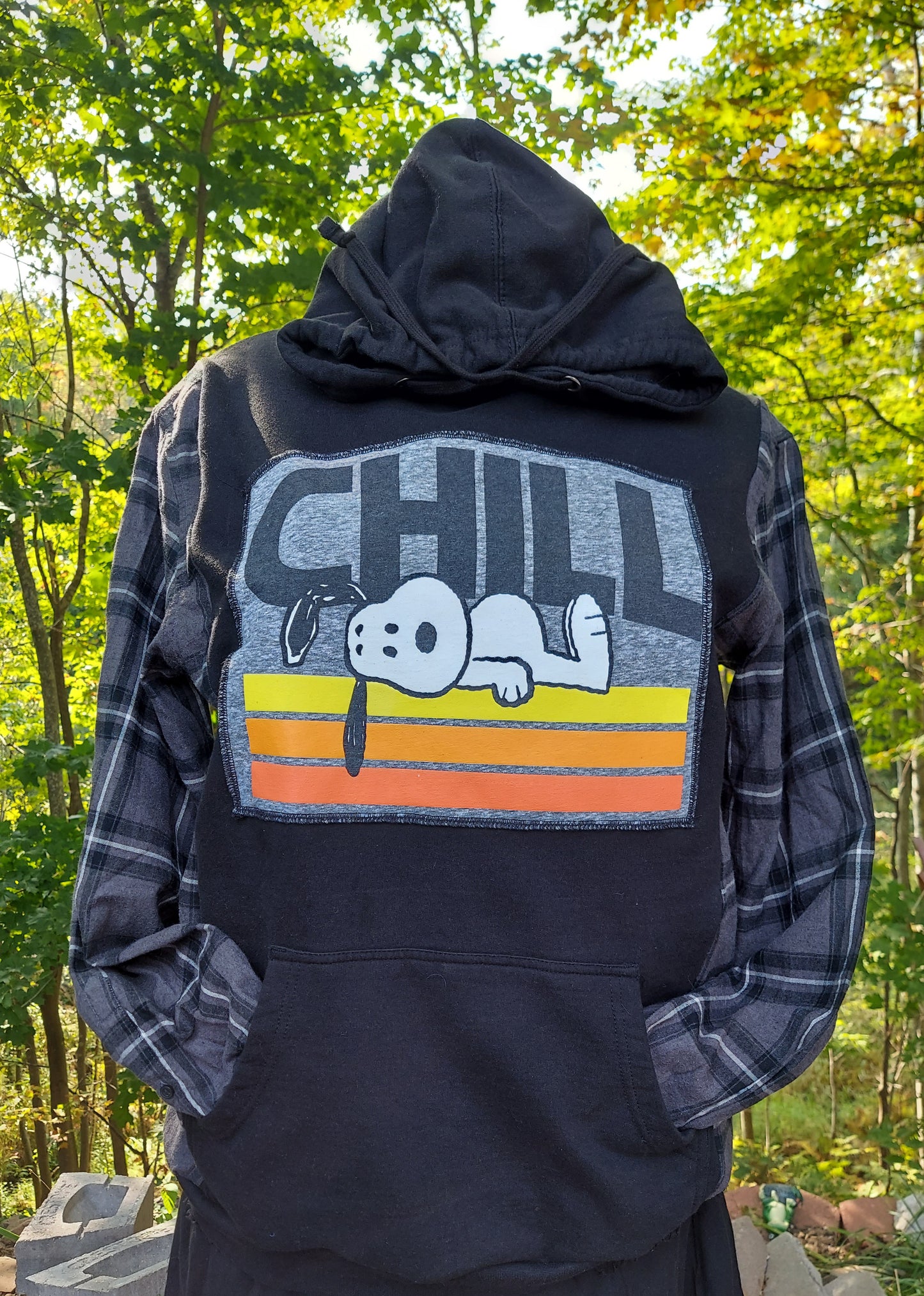 Hoodie flannel