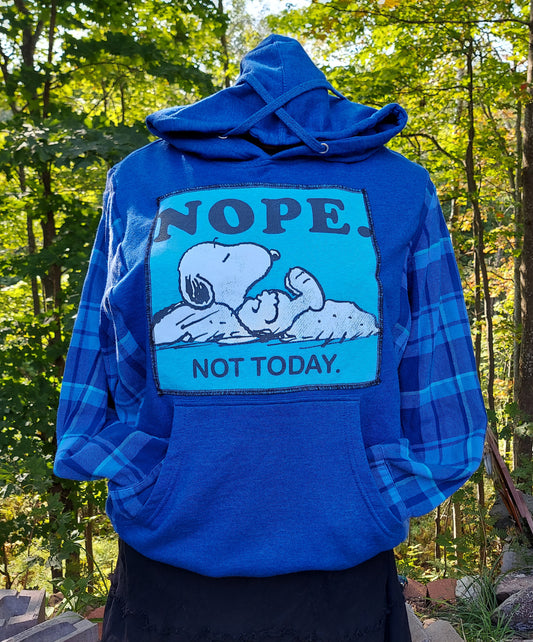 Hoodie flannel