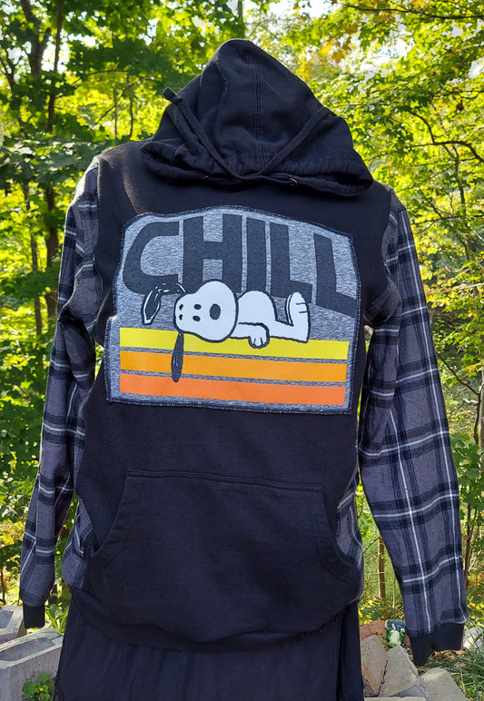 Hoodie flannel