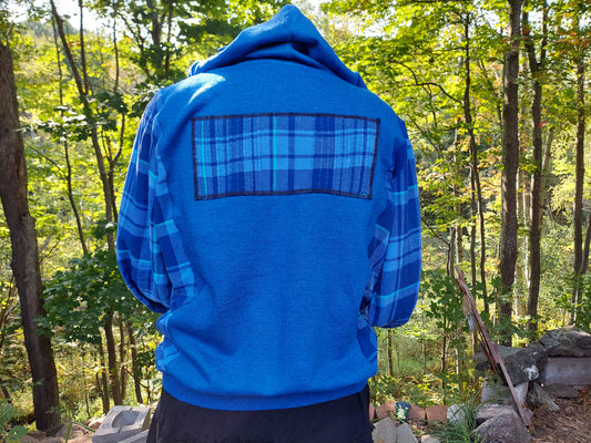 Hoodie flannel