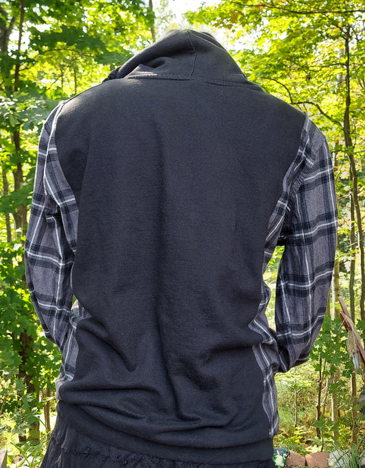 Hoodie flannel